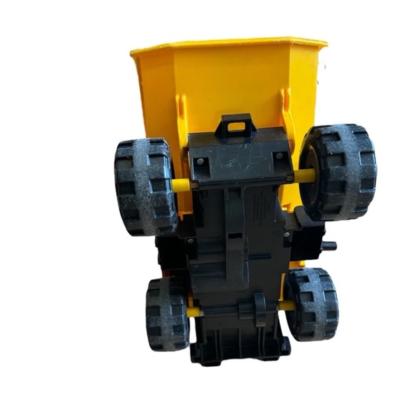 VTG Fisher-Price 1985 Husky Helpers People Power Dump Truck Works Great - Picture 3 of 10